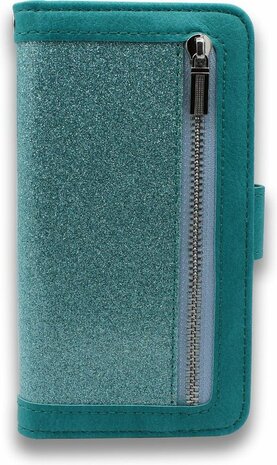 Samsung S10 - Rits Book Case - Turquoise