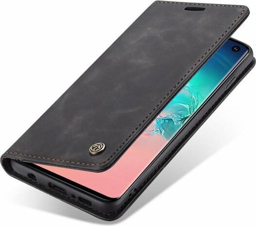 Samsung S10 Plus Charcoal Gray - Book Case