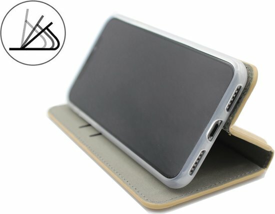 iPhone XS Max - HQ Slim Book Case - Goud