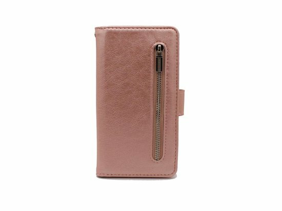 Samsung S20 Ultra - Rits Book Case - Ros&eacute;goud