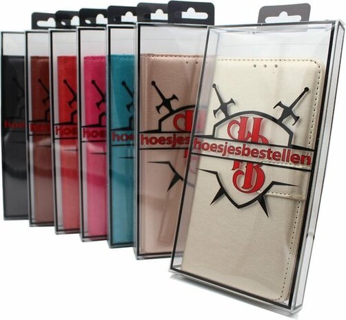 Motorola E7 Power &amp; E7i Power - Book Case - Rosegoud