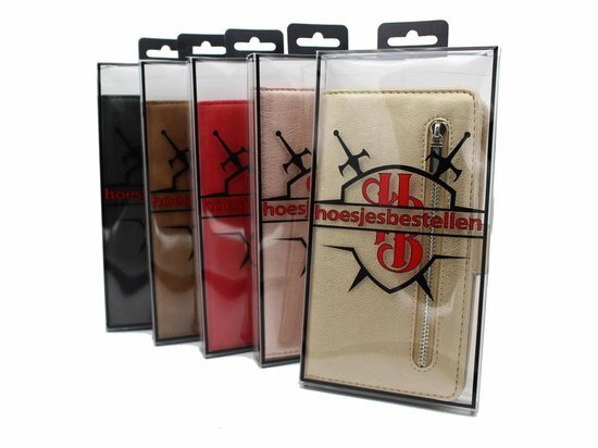 Samsung S20 Plus - Rits Book Case - Ros&eacute;goud