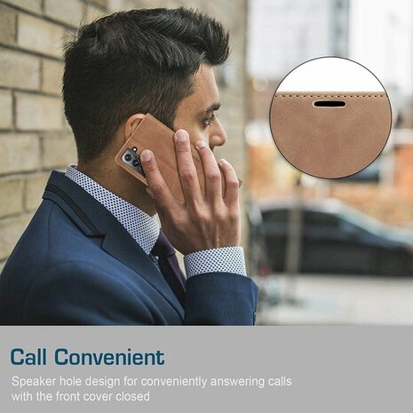 Samsung S21 Plus Sienna Brown - Book Case