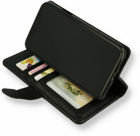 iPhone 11 Pro Max Zwart - Rits Book Case