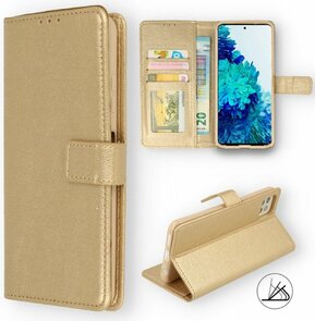 Oppo A15 &amp; A15S - Book Case - Goud