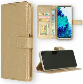 Oppo A57 5G &amp; A77 5G - Book Case - Goud