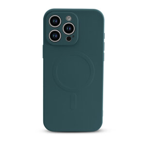 iPhone 16 Pro - Groen - Camera Siliconen MagSafe Back Cover