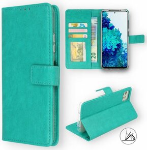 Oppo A16 &amp; A16S - Book Case - Turquoise
