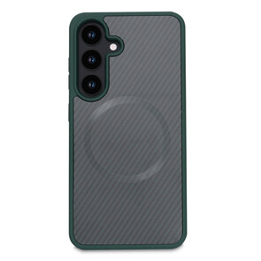 Samsung S23 - Groen - Carbon MagSafe Back Cover