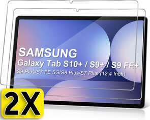 Samsung Tab S10 Plus, S9 plus &amp; S9 FE Plus (12.4 inch) - Screenprotector - 2 Stuks