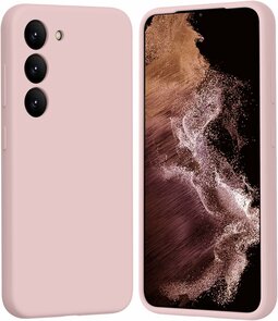 Samsung S24 - Liquid Back Cover - Zalm Roze