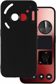 Nothing Phone 2a Plus - Siliconen Back Cover - Zwart