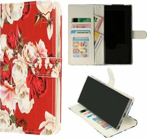 Samsung S21 Ultra - Book Case - Roses