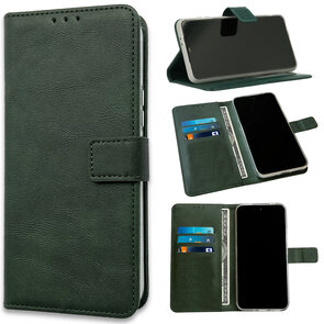 iPhone 16e - Book Case - Groen