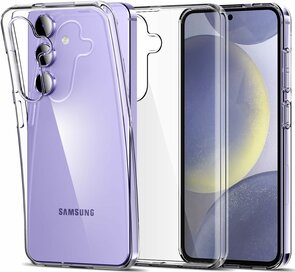 Samsung Galaxy S25 - Transparant - Extra Stevig Siliconen Back Cover