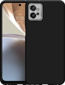 Moto G32 - Siliconen Back Cover - Zwart