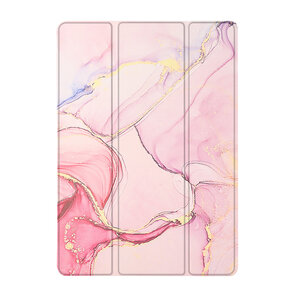 Samsung Tab A8  Marmer Roze - Smart Cover