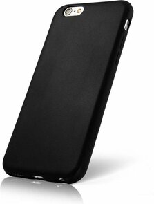 iPhone 6 &amp; 6s - TPU Back Cover - Zwart
