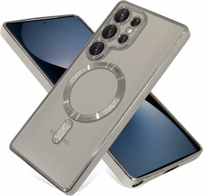 Samsung S25 Ultra - MagSafe TPU Back Cover - Zilver