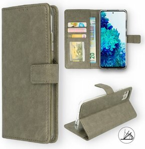 Samsung S22 Plus - Book Case - Grijs