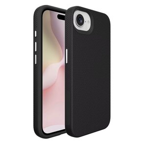 iPhone 16e - Zwart - Anti Slip Matte Armor