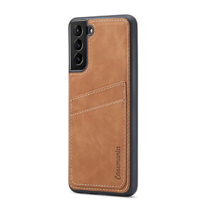 Samsung S24 Plus - Back Cover met Kaarthouder - Sienna Brown