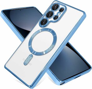 Samsung S25 Ultra - MagSafe TPU Back Cover - Blauw