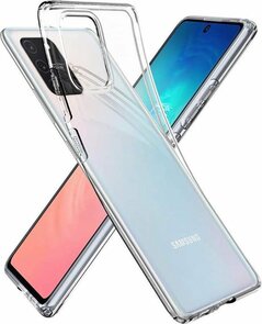 Samsung S10 Lite - Siliconen Back Cover - Transparant