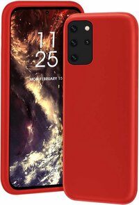 Samsung S20 Plus - Siliconen Back Cover - Rood