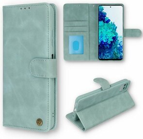 Samsung S21 FE Aqua Blue - Book Case