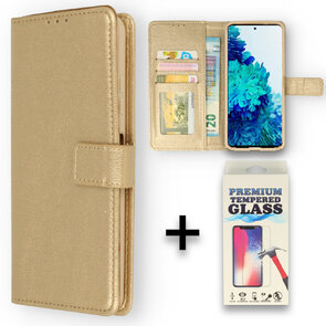 Reno 3 - Book Case &amp; Glas - Goud