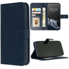 iPhone SE (2022 / 2020) - iPhone 7 &amp; 8 - Book Case - Donker Blauw