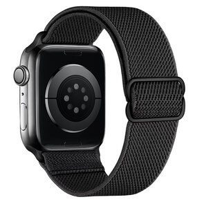 Hoco Fashion WA 04 Watch Bandje - Geschikt voor Watch - 42MM / 44MM / 45MM / 49MM - Zwart