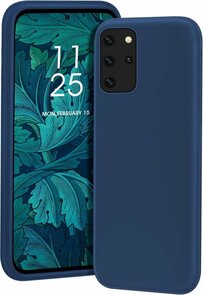 Samsung S20 Plus - Siliconen Back Cover - Donker Blauw