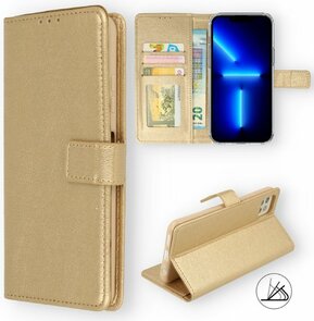 iPhone SE (2022 / 2020) - iPhone 7 &amp; 8 - Book Case - Goud