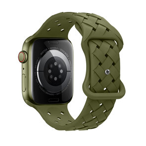 Hoco Flexible WA 16 Watch Bandje - Geschikt voor Watch - 42MM / 44MM / 45MM / 49MM - Groen