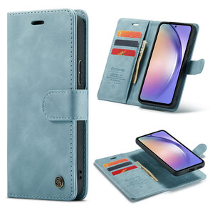 Samsung S25 - Aqua Blue - 2 in 1 Book Case