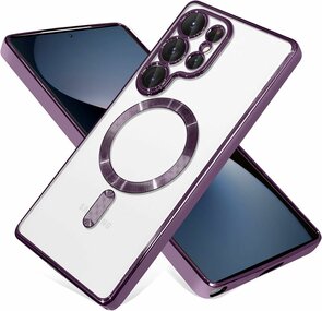 Samsung S25 Ultra - MagSafe TPU Back Cover - Paars