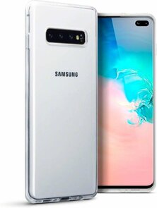 Samsung S10 Plus - Siliconen Back Cover - Transparant