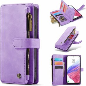 Samsung S22 Plus Bright Lila - Book Case met Rits