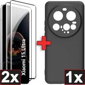 XIaomi 15 Ultra - Back Cover &amp; Glas - Zwart