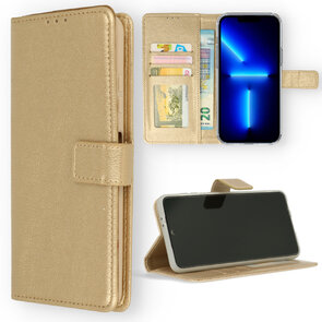 iPhone 13 Pro Max - Book Case - Goud