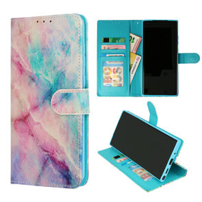 iPhone SE (2022 / 2020) - iPhone 7 &amp; 8 - Book Case - Marmer Uni