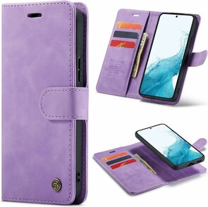 Samsung S23 Plus Bright Lila - 2 in 1 Magnetic Book Case