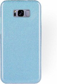 Samsung S8 - Glitter Back Cover - Blauw