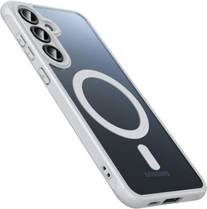 Samsung S24 FE - Grijs - Matte Armor - Geschikt voor MagSafe