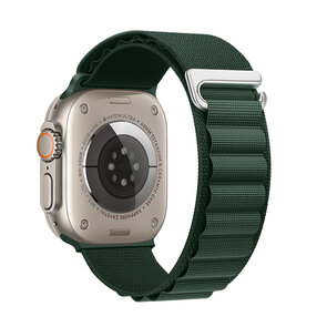 Hoco Climbing WA 20 Watch Bandje - Geschikt voor Watch - 42MM / 44MM / 45MM / 49MM - Groen