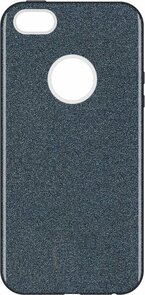 iPhone 6 &amp; 6s - Glitter Back Cover - Zwart
