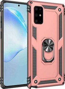 Samsung S20 Plus - Armor met Kickstand Ring - Roségoud