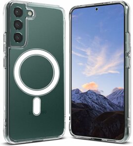 Samsung S22 Plus Transparant - Anti Shock - Geschikt voor Magsafe